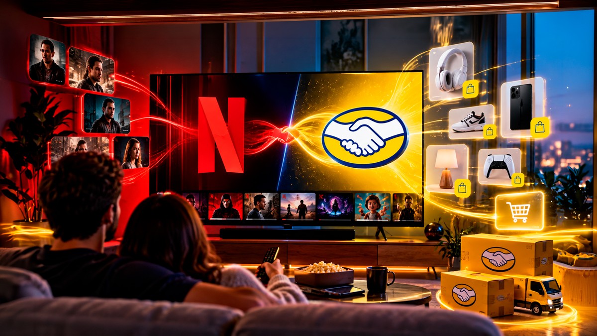 Mercado Livre e Netflix fecham parceria inédita que vai revolucionar publicidade em streaming