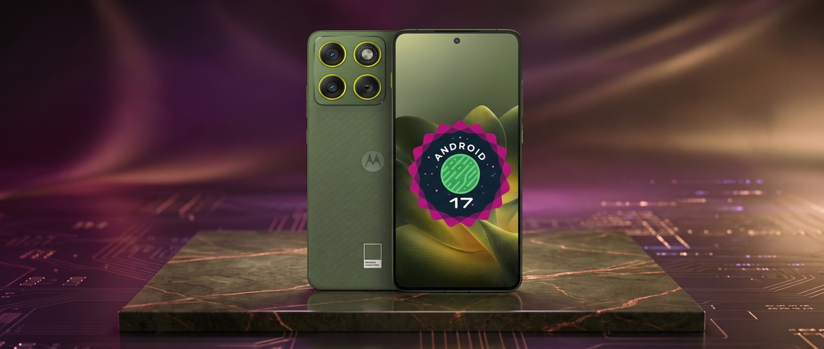 Motorola Edge 70 recebe Android 17 estável no Brasil com novo design e notificações inteligentes