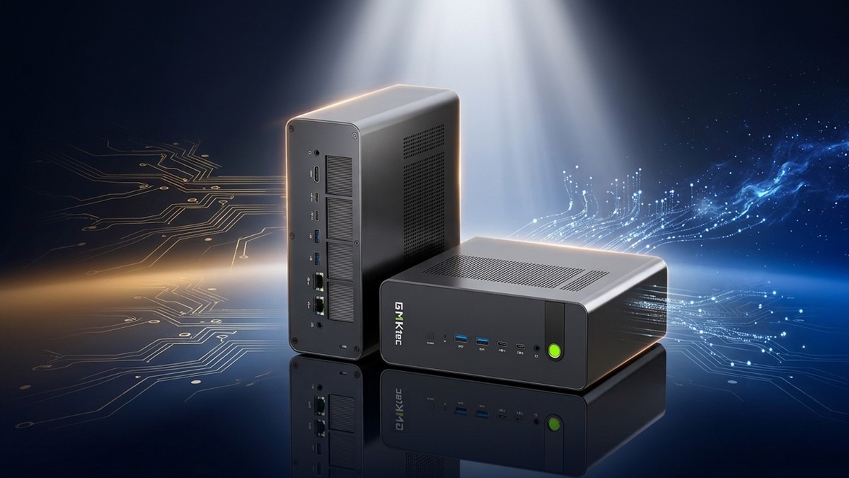 GMKtec Evo-X5 Pro: mini-PC para IA traz 192 GB de RAM por preço astronômico
