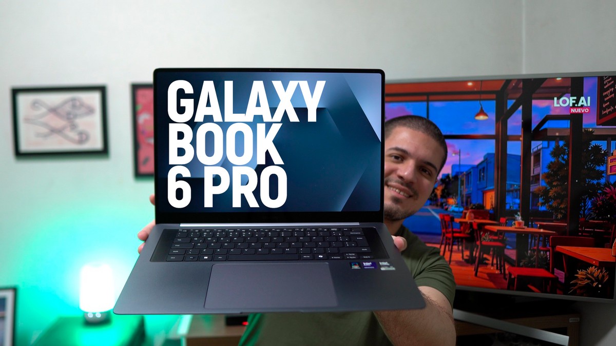 Galaxy Book 6 Pro tem boa portabilidade e ótima bateria em tela maior | Análise / Review