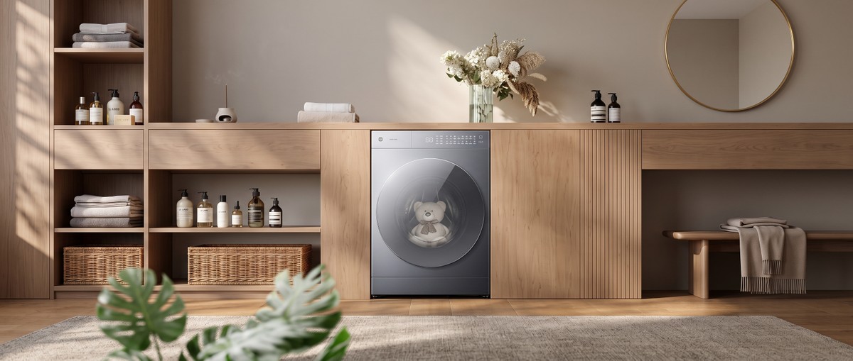 Xiaomi lança nova lava e seca com IA e bomba de calor que promete 73% de economia de energia
