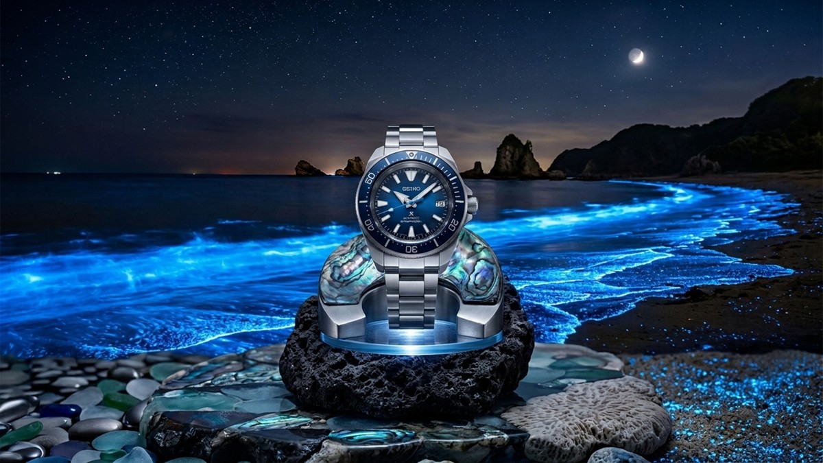 Seiko lança relógio de mergulho Prospex inspirado nas "Lágrimas Azuis" do oceano