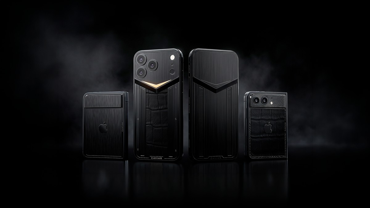Caviar lança iPhone 18 Pro e iPhone Duo de luxo com titânio preto e até versões sem câmera