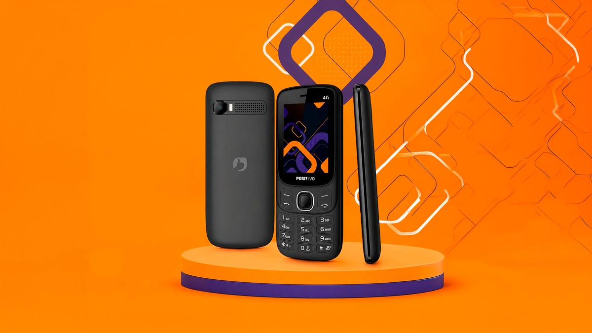 Para fugir do smartphone: celular Positivo P41 4G em oferta por menos de R$ 160
