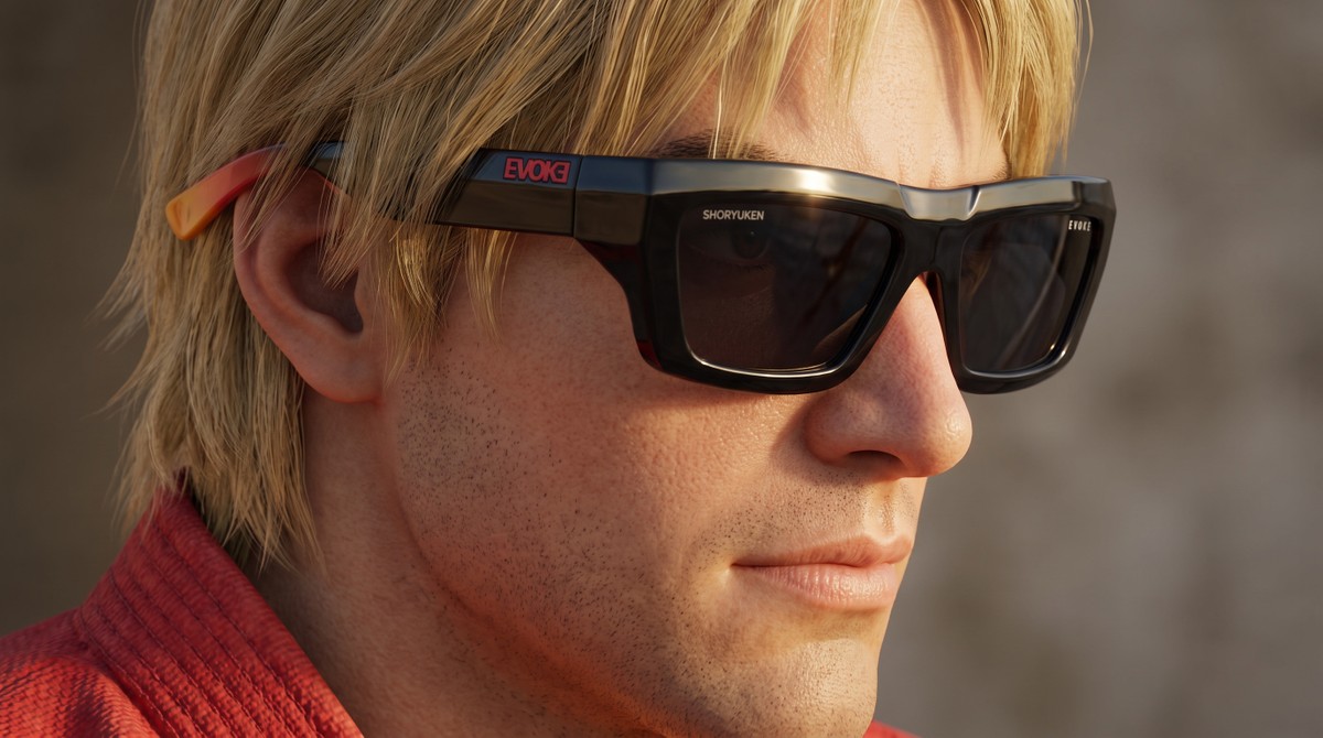 EVOKE lança coleção limitada de óculos inspirada em Street Fighter para fãs de games e moda