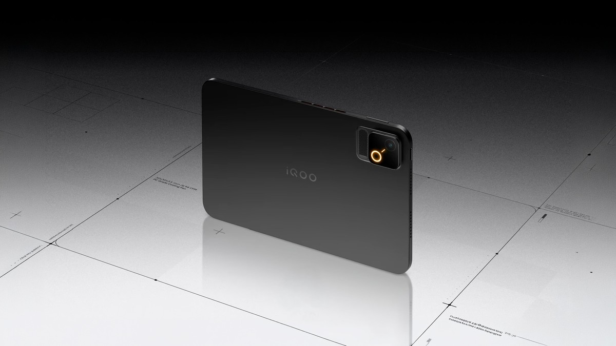 iQOO Pad Ultra é 1º tablet com novo Snapdragon 8, tela de 165 Hz e refrigeração ativa