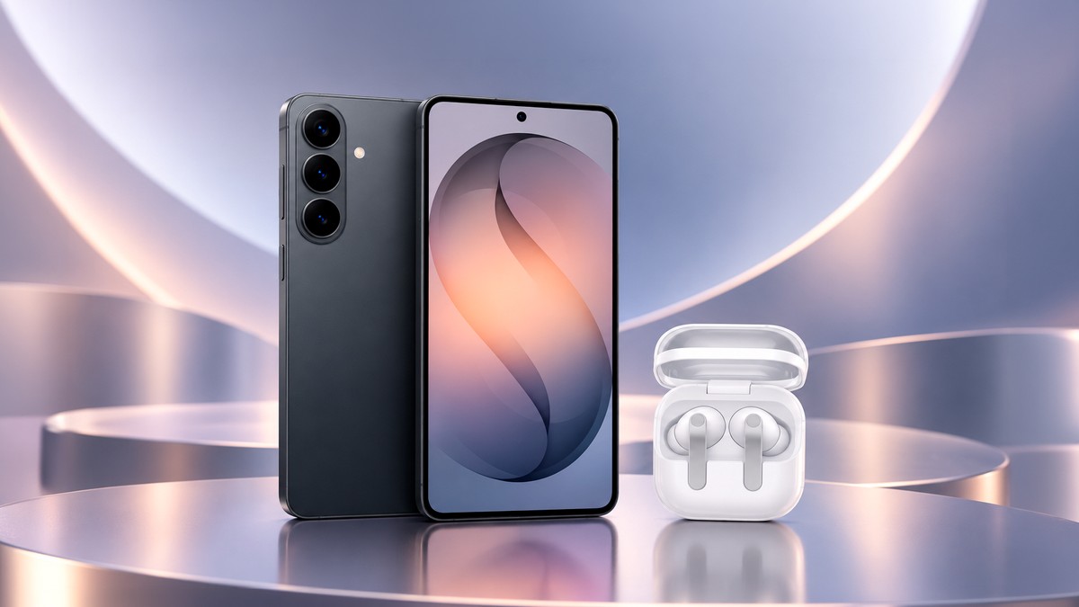 Ecossistema Galaxy: combo do S26 Plus e Buds 4 Pro aparece em oferta na Shopee