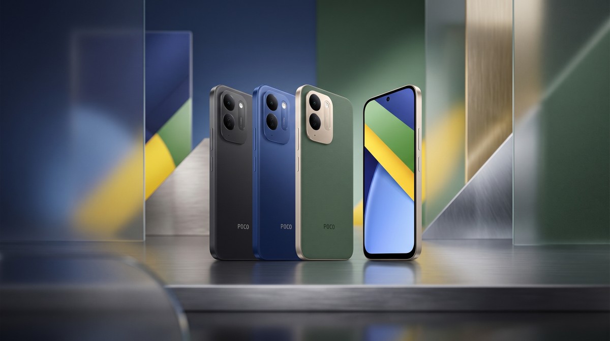 POCO C95 Pro é lançado com 7.500 mAh e tela grande de 120 Hz; confira o preço