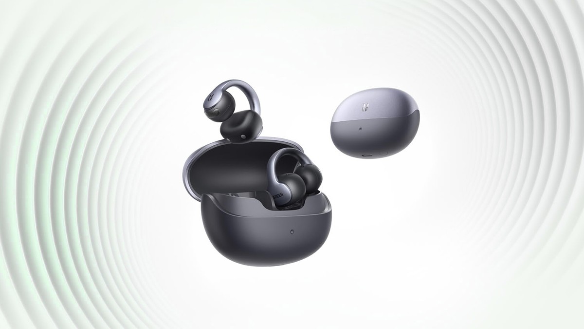 Ugreen lança fones abertos ClipBuds Pro 2 com bateria para 46 horas e tradução por IA