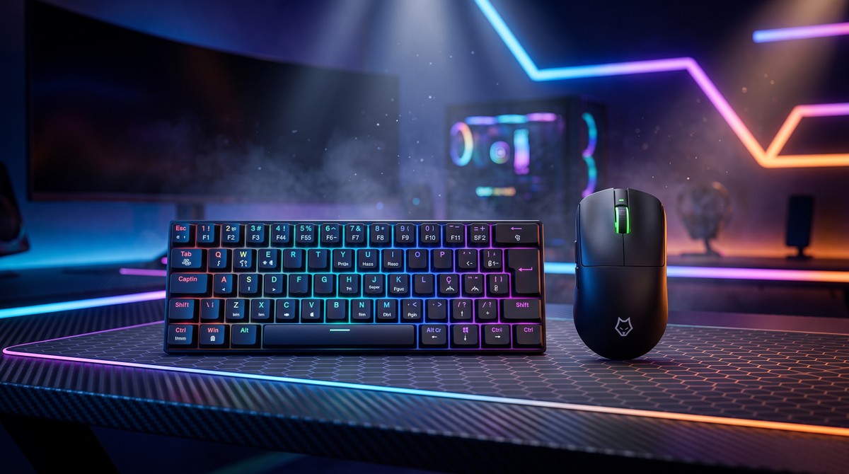 KaBuM! lança teclado e mouse gamer a partir de R$ 99: conheça o Husky Prince e o Cold Blood