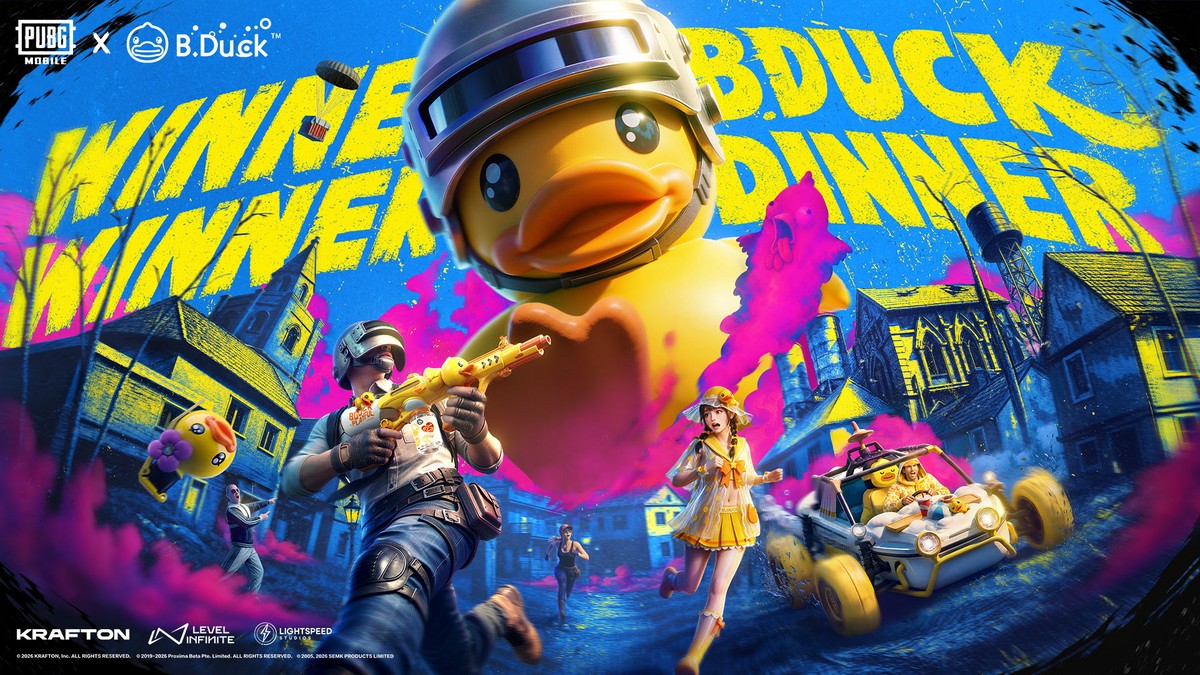 PUBG Mobile traz de volta o icônico patinho de borracha para nova campanha do jogo