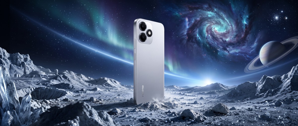 Realme P4s Lite: baratinho é lançado com 7.000 mAh, porta P2 e tela grande de 120 Hz