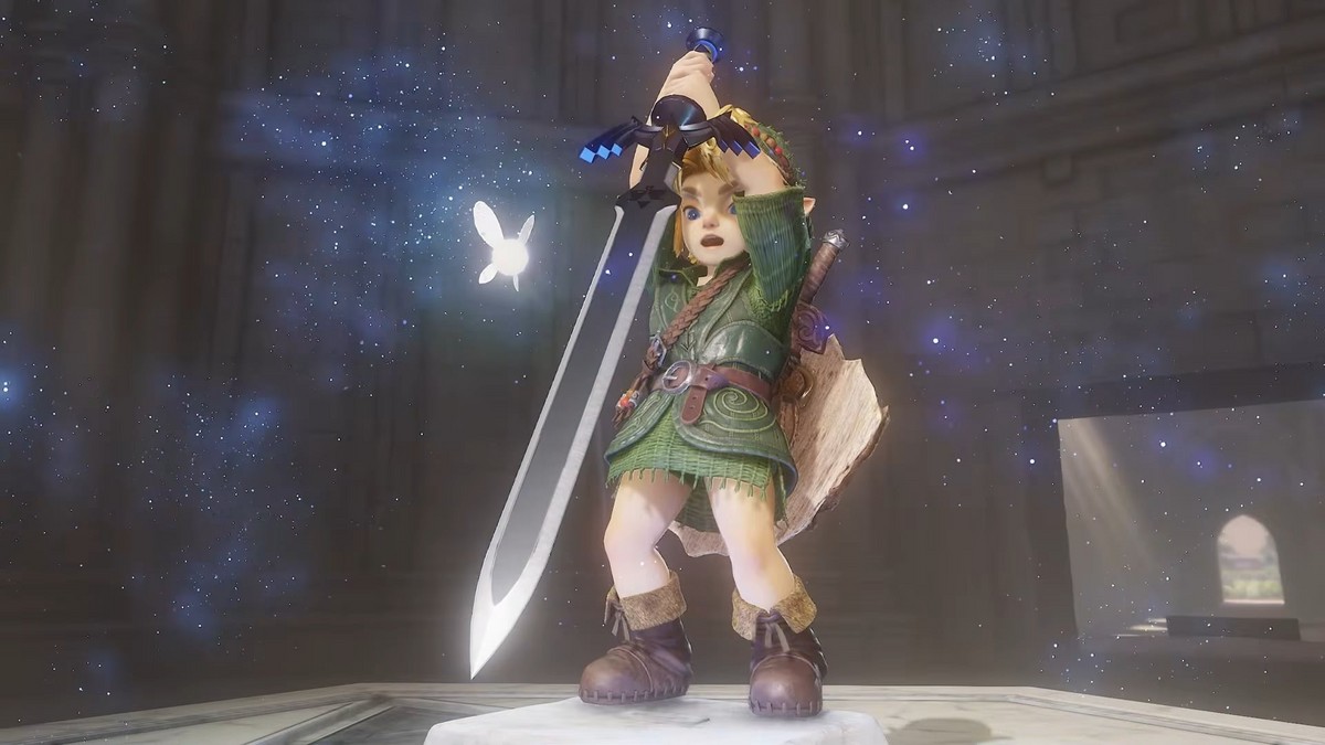 Remake de Zelda: Ocarina of Time para Switch 2 ganha vídeos com locais icônicos do N64