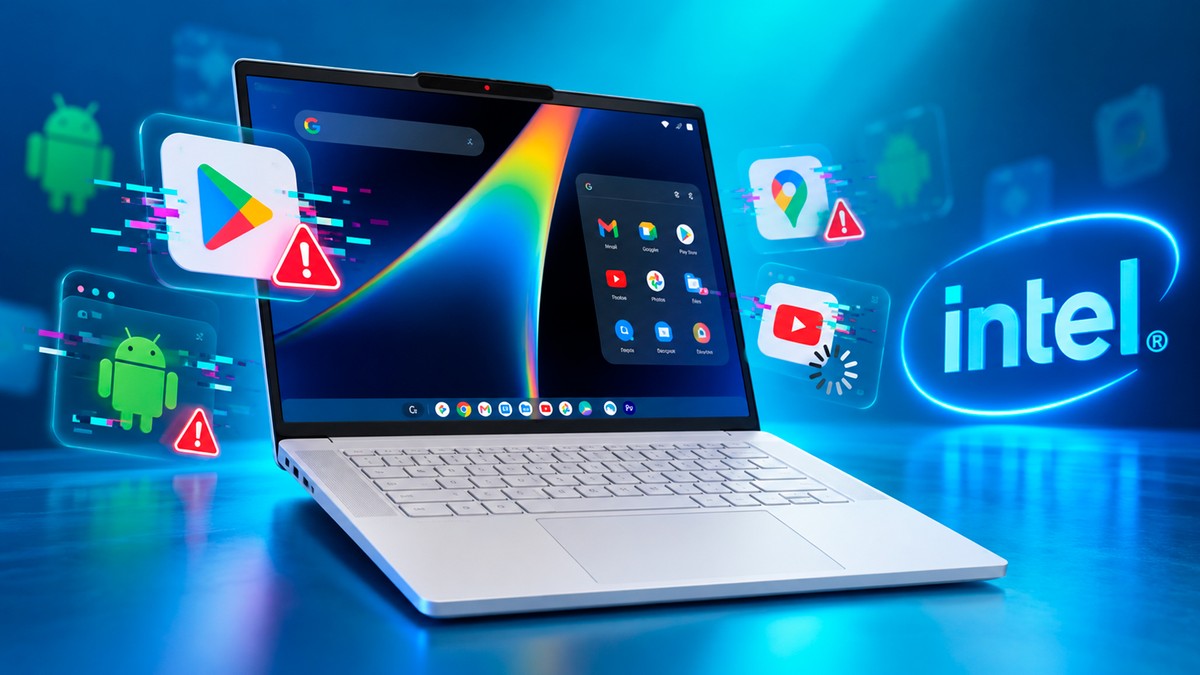 Googlebooks com Intel podem ter problemas com apps Android
