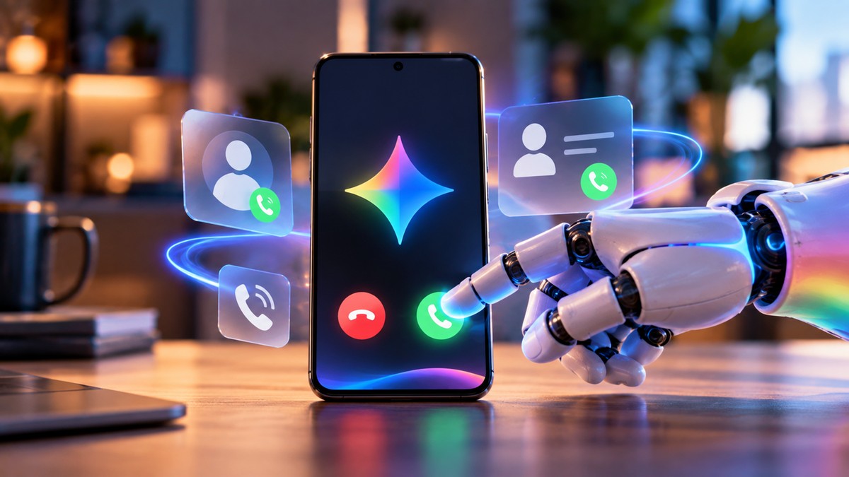 Gemini poderá assumir o controle do seu celular e fazer ligações e falar por você
