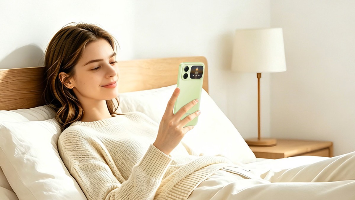 HONOR Play 20C é novo celular baratinho com duas opções de chips e segunda tela na traseira