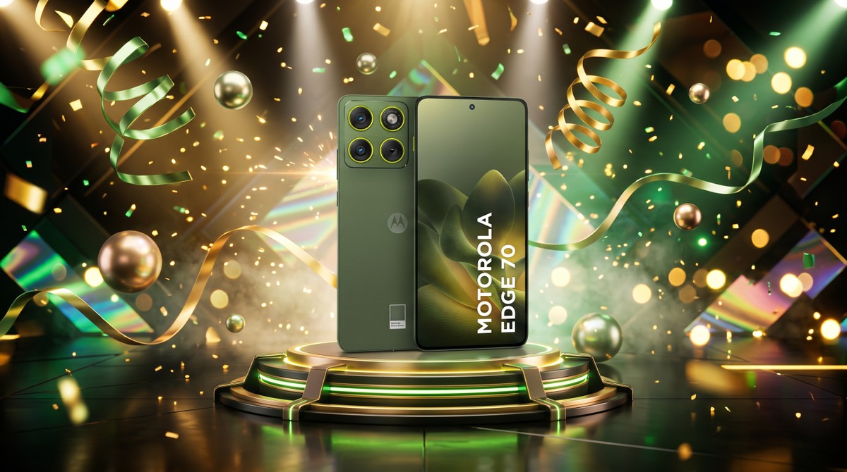 Motorola Edge 70: promoção corta preço do celular turbinado com 512 GB e carga de 68W