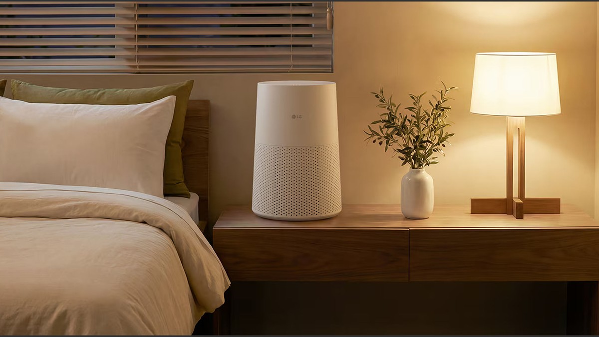 LG anuncia PuriCare AeroMini com filtro HEPA triplo e conexão via aplicativo no Brasil