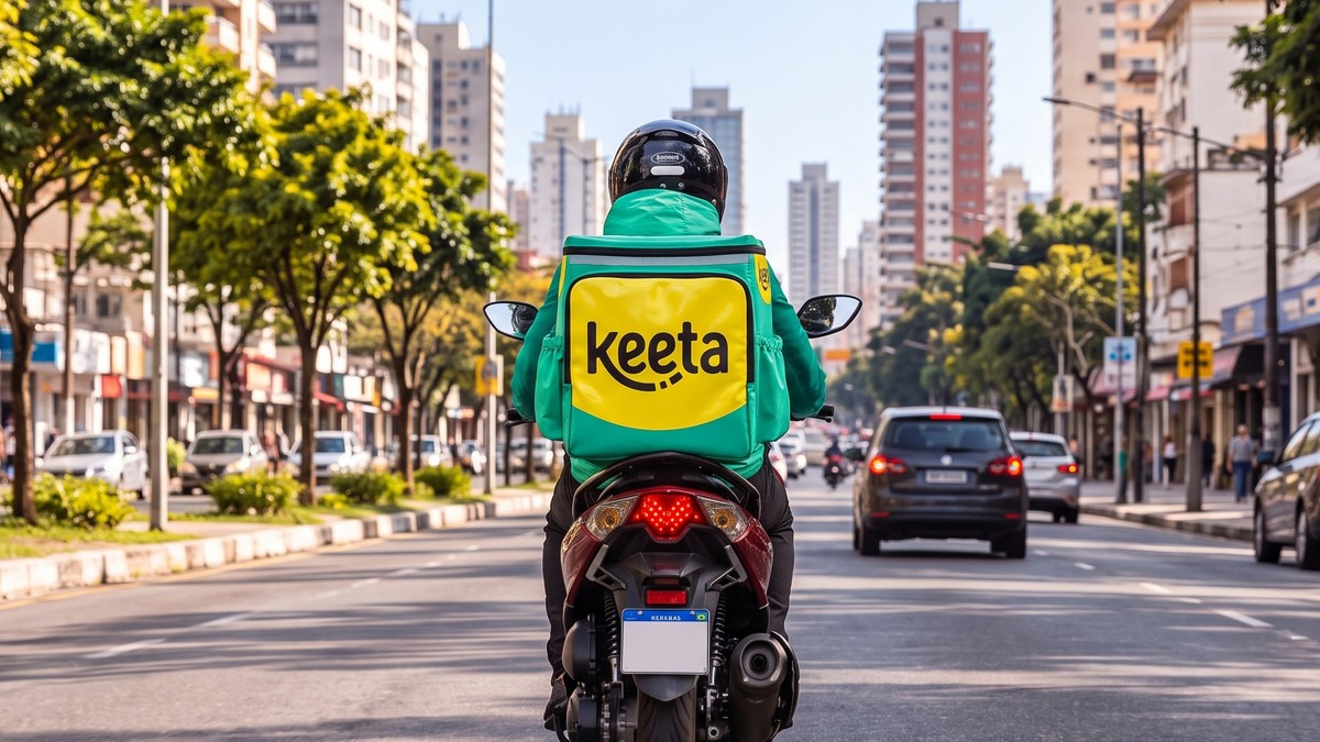 Keeta retoma expansão no Brasil e chega a 21 novas cidades após decisão contra 99Food