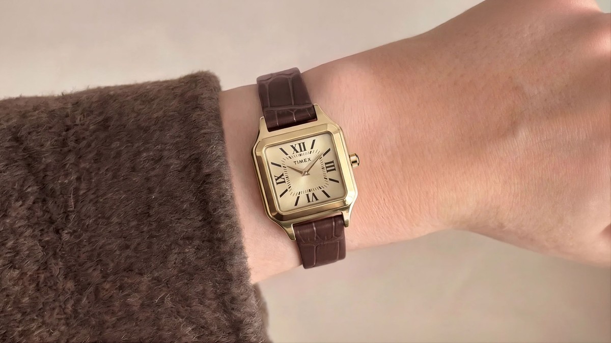 Estilo de luxo compacto: Timex lança novos relógios Addison com algarismos romanos