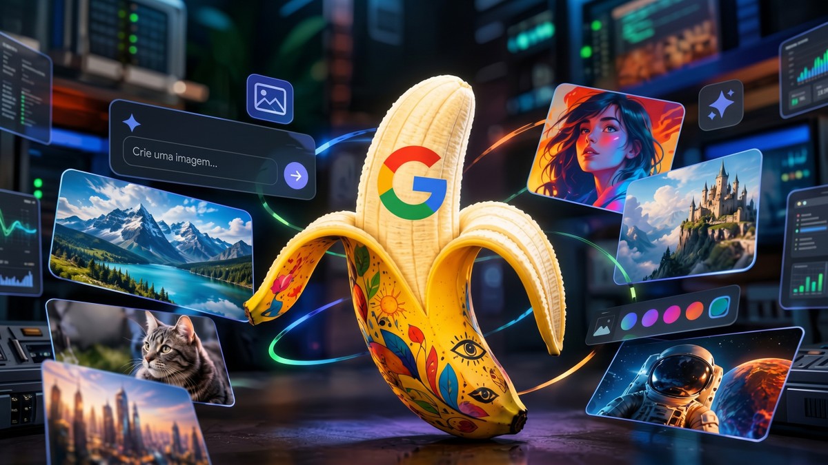Google lança Nano Banana 2.1 com edição por máscara e mais consistência entre imagens