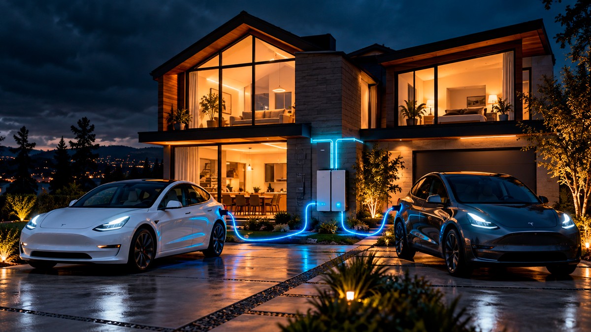 Não é gato, é Tesla! Model 3 e Model Y agora podem fornecer energia para sua casa
