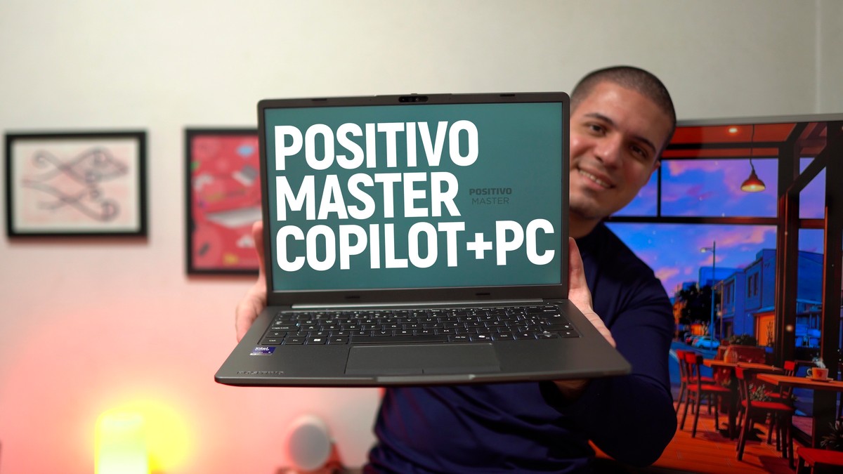 Positivo Master Copilot+PC evolui marca com design premium e bateria gigante | Análise