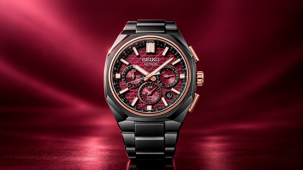 Seiko lança relógios Astron Nexter em edição limitada com titânio preto e cristal