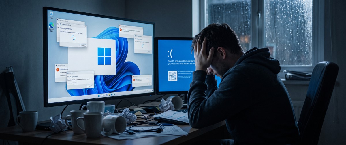 Windows 11 com novo bug: falha de áudio trava e fecha programas e jogos