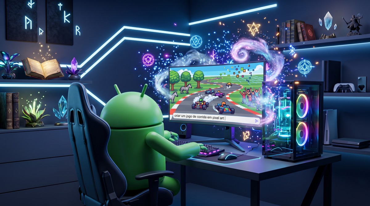 Google lança ferramenta grátis para criar jogos completos no navegador com IA