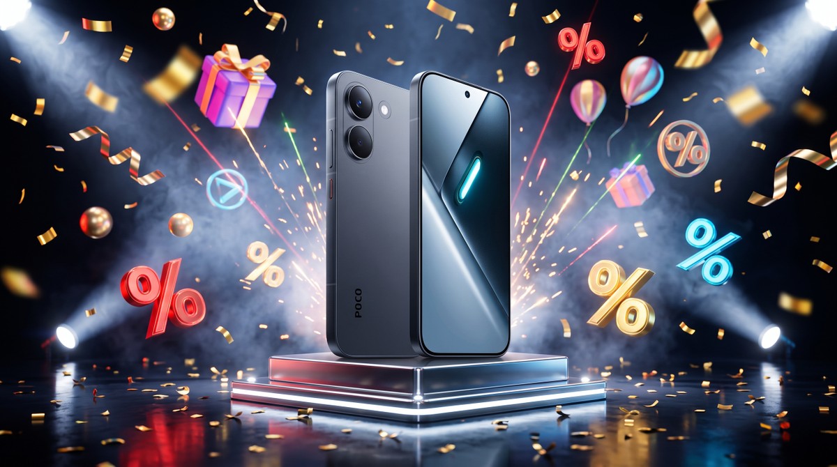 POCO X8 Pro Max ganha descontão: top com 8.500 mAh, até 512 GB e tela de 1,5K
