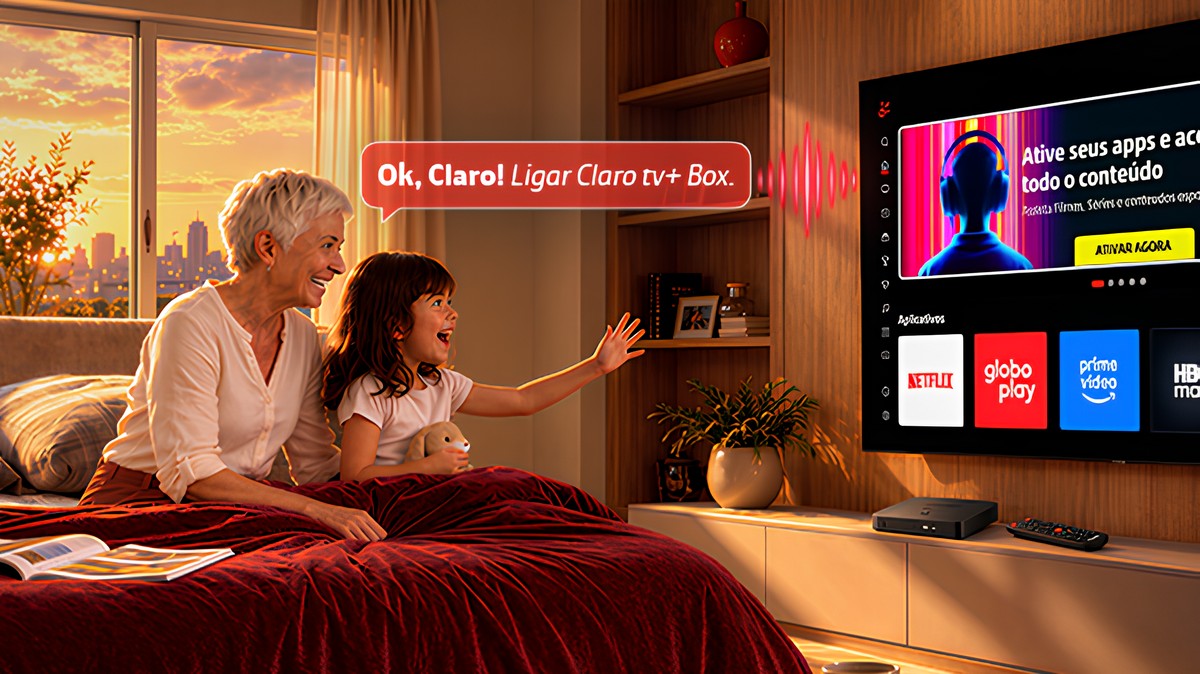Adeus, Alexa! Claro tv+ lança seu próprio assistente por voz para clientes