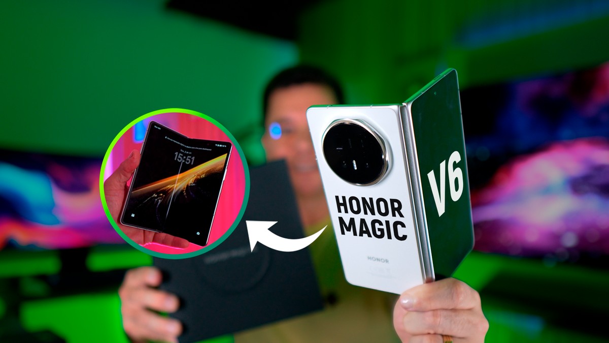 Honor Magic V6: completo, fino e com muita bateria | Análise / Review