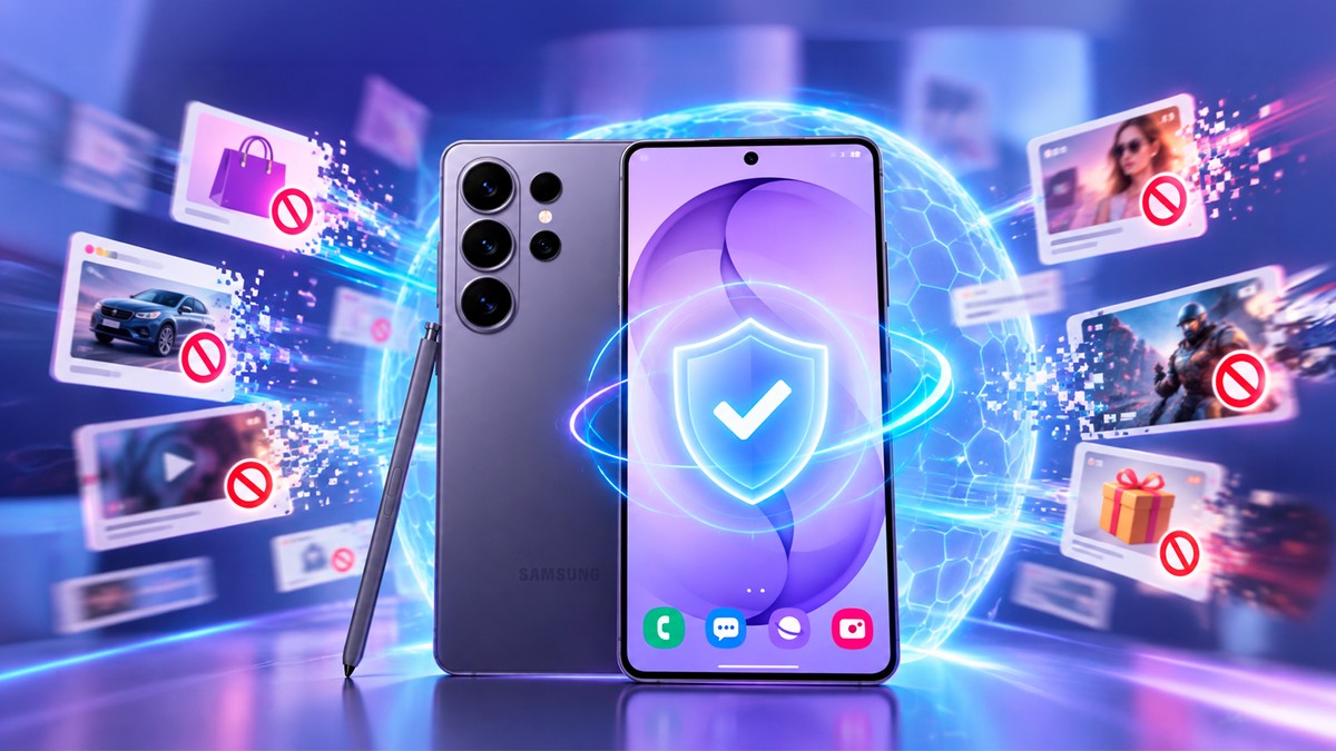 One UI 9: truque escondido bloqueia anúncios no seu Galaxy; veja como ativar