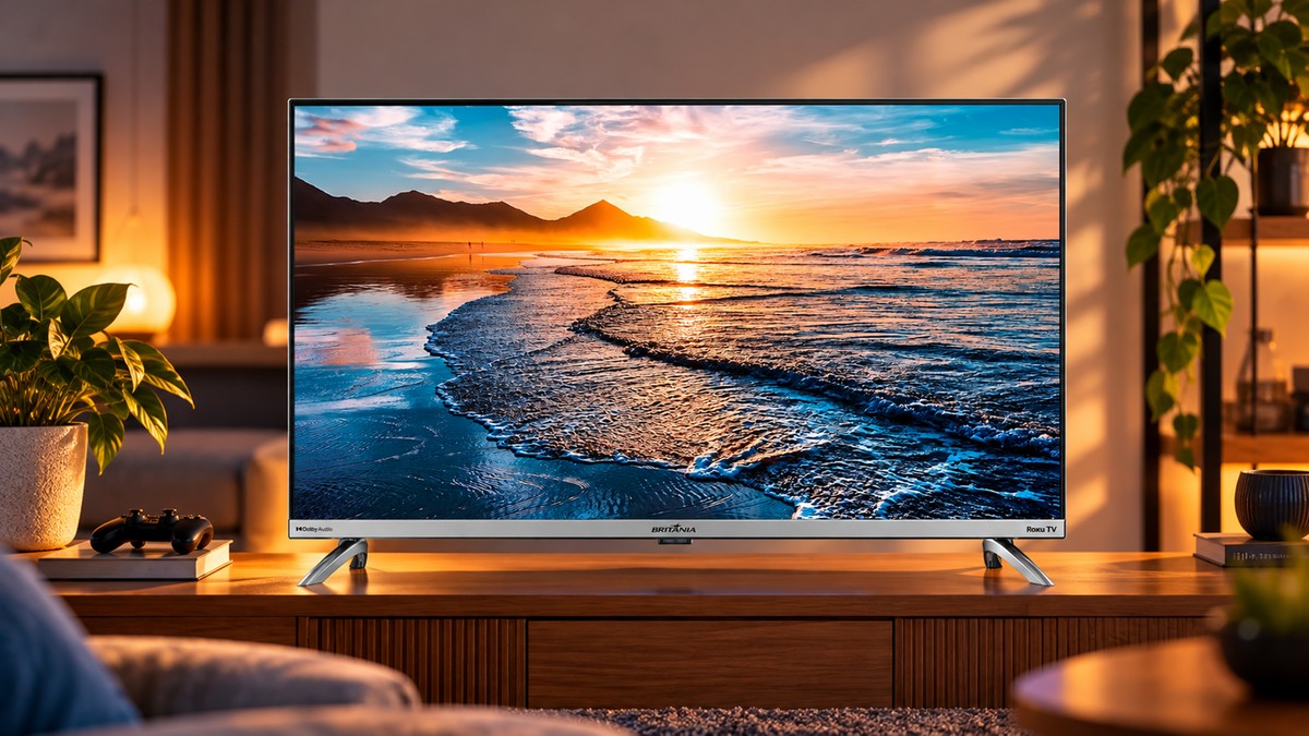 Smart TV Britânia com 32 polegadas surge por menos de R$ 880 em oferta na Amazon