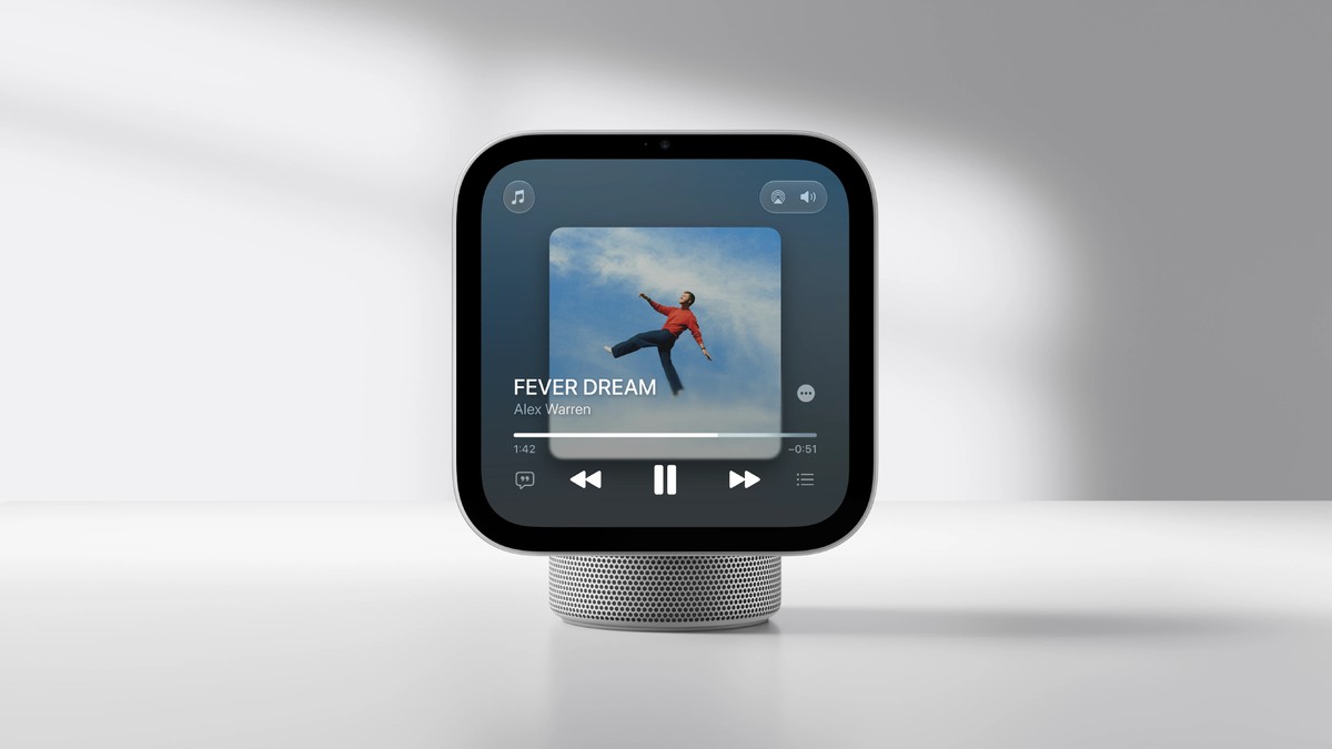 Apple anuncia HomeView com tela Liquid Retina, Siri AI, áudio espacial e design premium