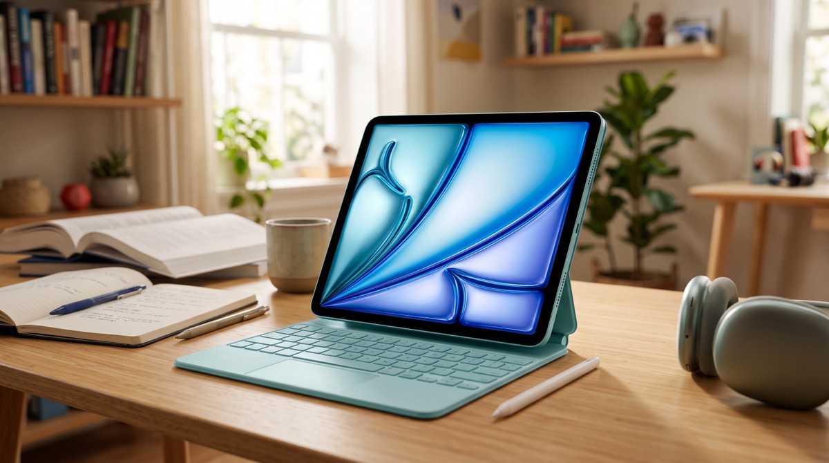 iPad Air 2026 com chip M4 é a melhor opção para estudar e trabalhar e está em oferta