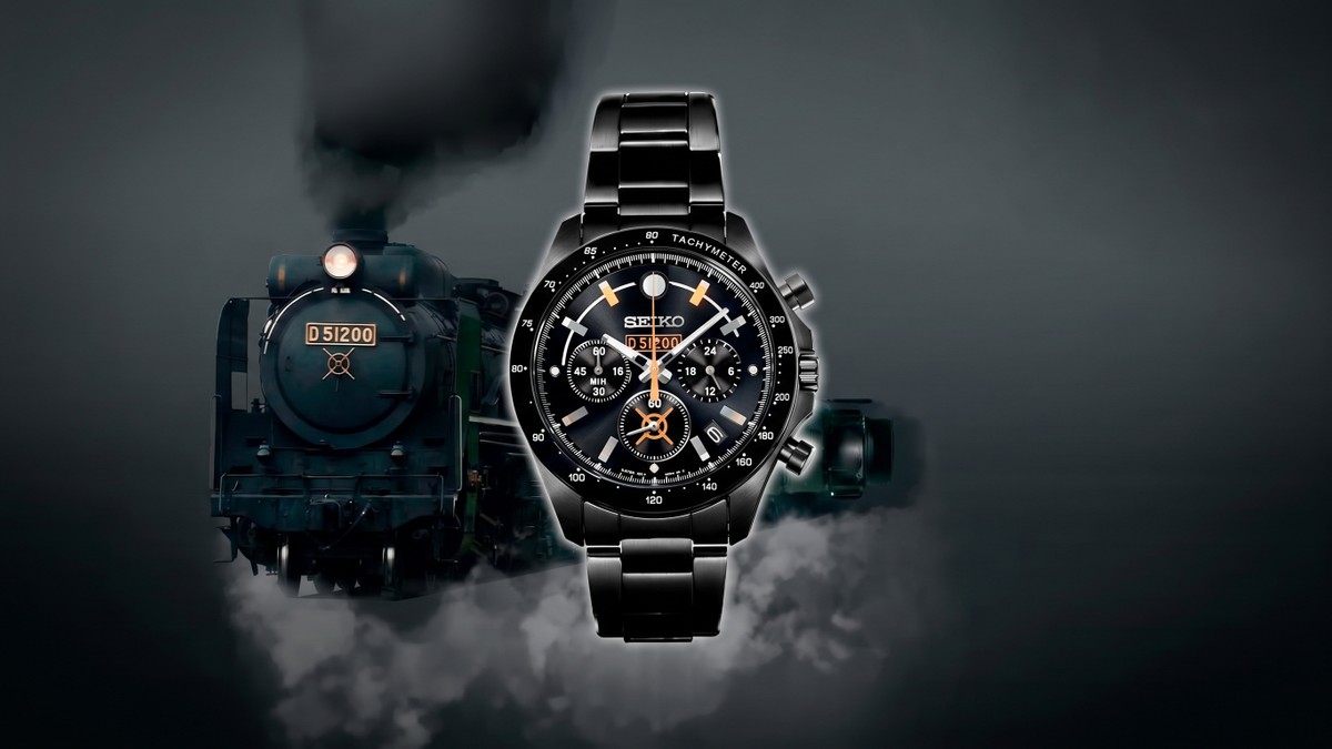 Seiko lança relógio de edição limitada inspirado em clássica locomotiva a vapor japonesa