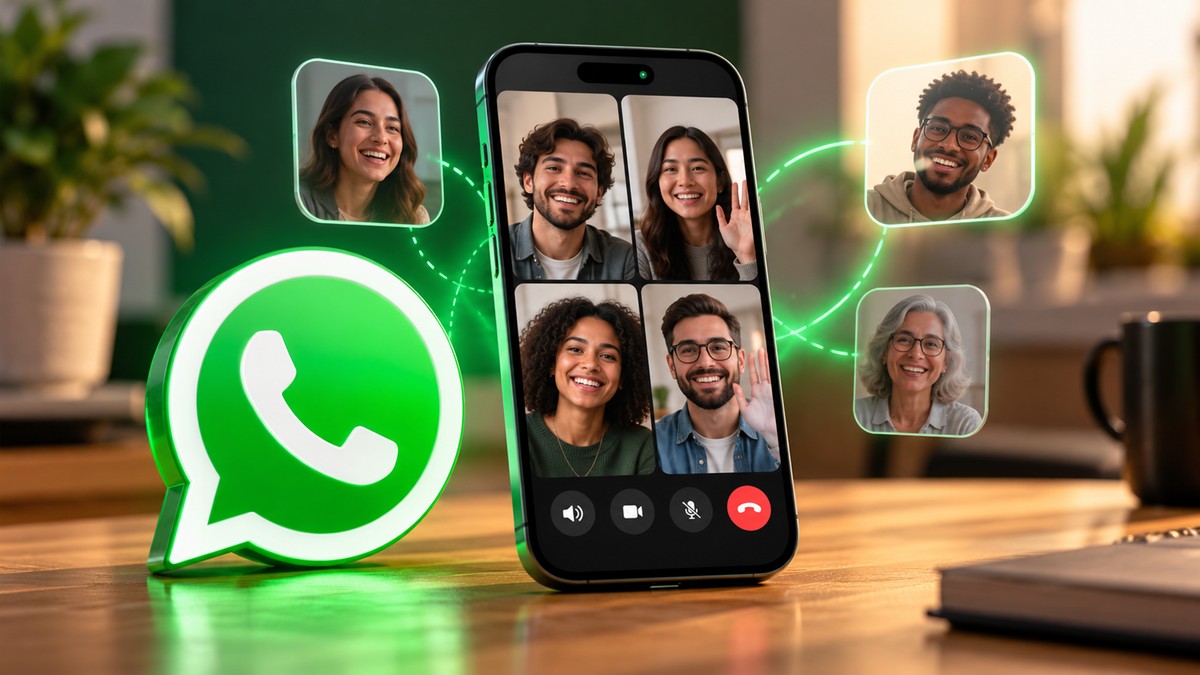 WhatsApp agora permite chamar qualquer um para ligações sem conta, sem custo e sem limite de tempo