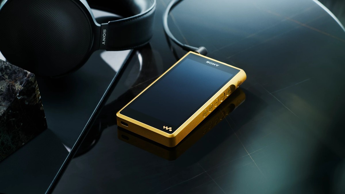 Sony vaza novos Walkman de luxo com áudio premium, carcaça de ouro e preço de dois iPhones