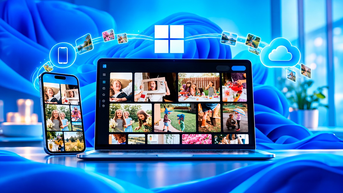 Finalmente! Aplicativo Fotos do Windows 11 unifica imagens do celular, PC e iCloud