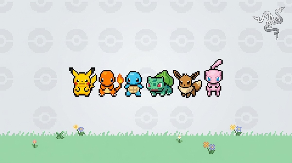 Razer anuncia coleção imperdível de setup gamer para celebrar os 30 anos de Pokémon