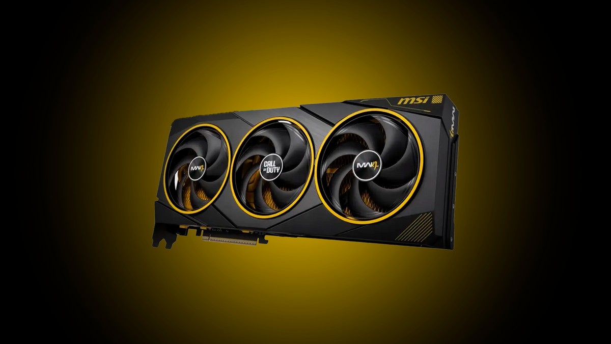 MSI anuncia RTX 5080 em edição especial limitada de Call of Duty Modern Warfare 4