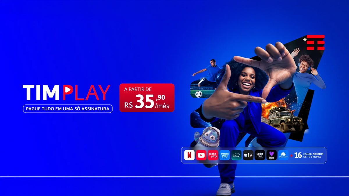 TIM Play reformula planos e unifica serviços de vídeo em cobrança centralizada