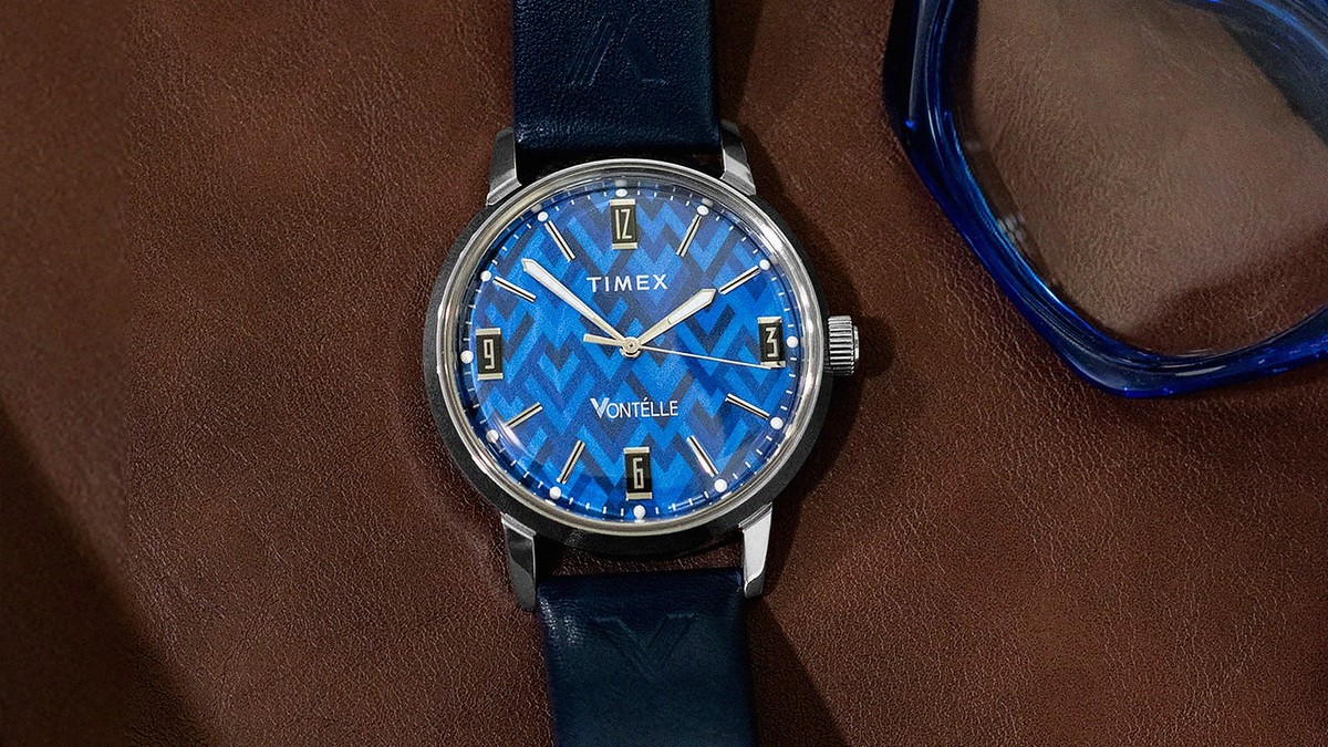 Timex anuncia novos relógios criados em parceria com a grife Vontélle Marlin em edição limitada