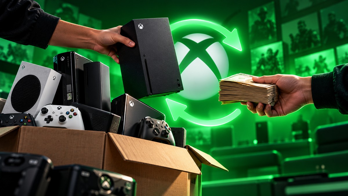 XBOX encoraja jogadores a vender consoles que não estão sendo usados