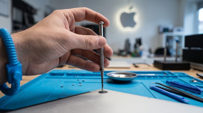 Apple passa a vender peças oficiais e ferramentas para conserto caseiro do iPhone 18 Pro e Macs - Foto
