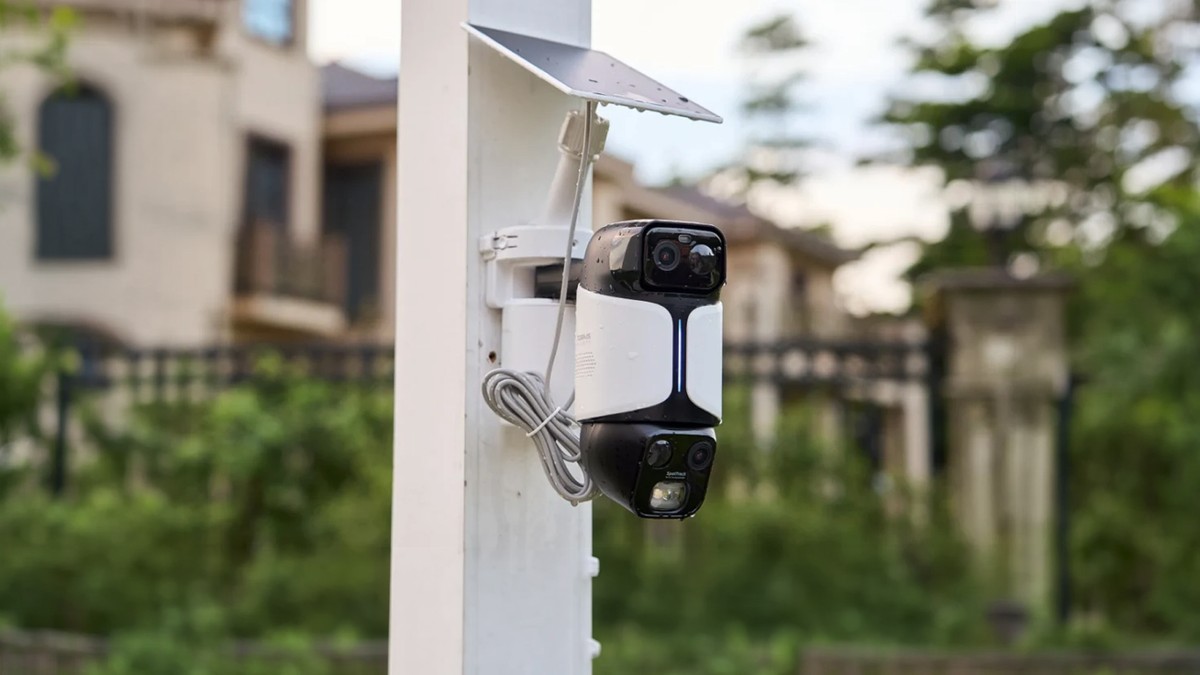 Baseus lança câmera de segurança U2 Pro com luz motorizada para seguir invasores
