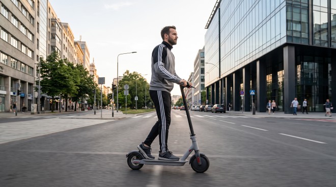 Oferta-relâmpago: patinete elétrico dobrável derrete de preço e fica por R$ 987 - Foto