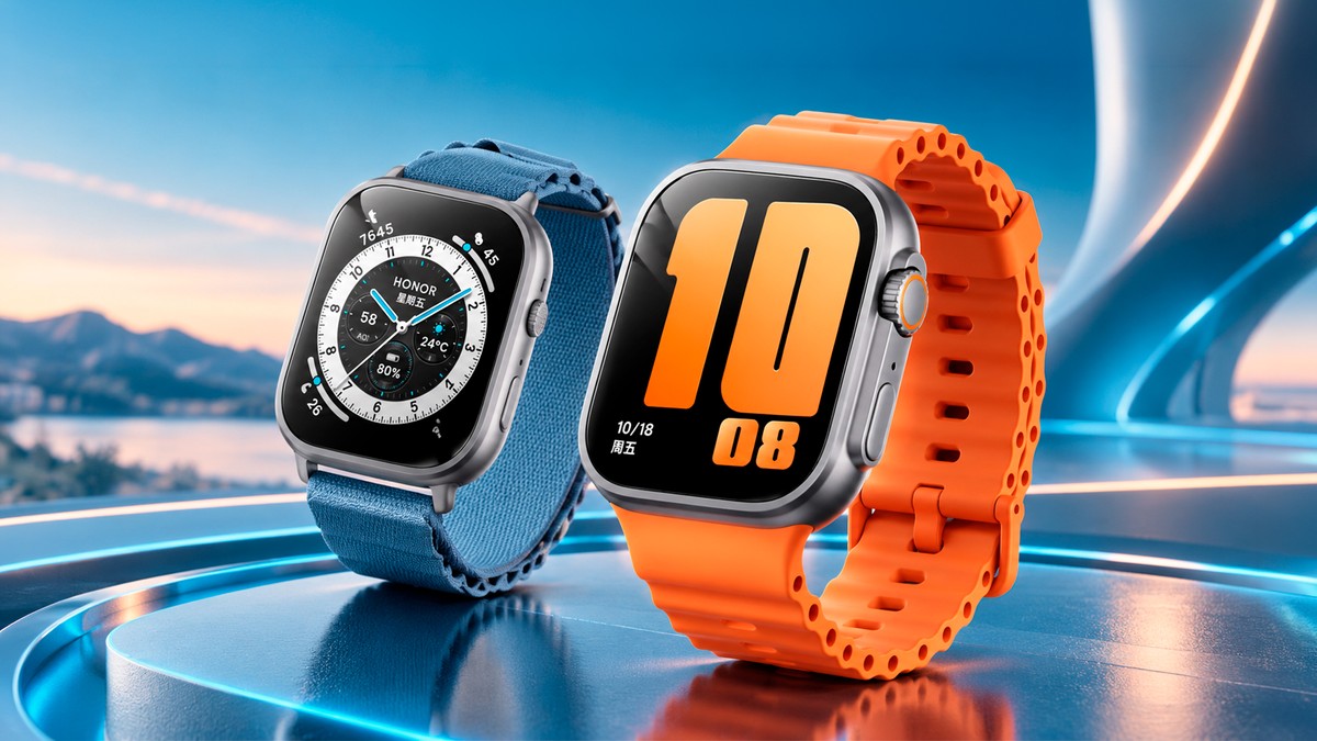 Honor Watch Fit 6 é anunciado com visual idêntico ao do Apple Watch Ultra 4